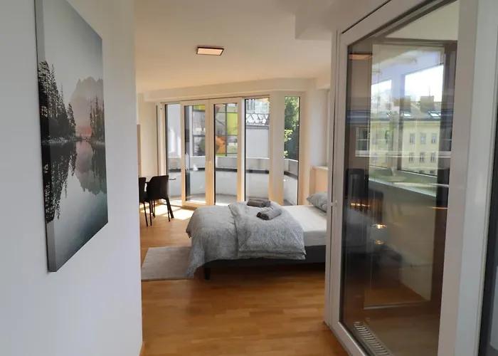 Apartman Wohnflair Mit Balkon T25