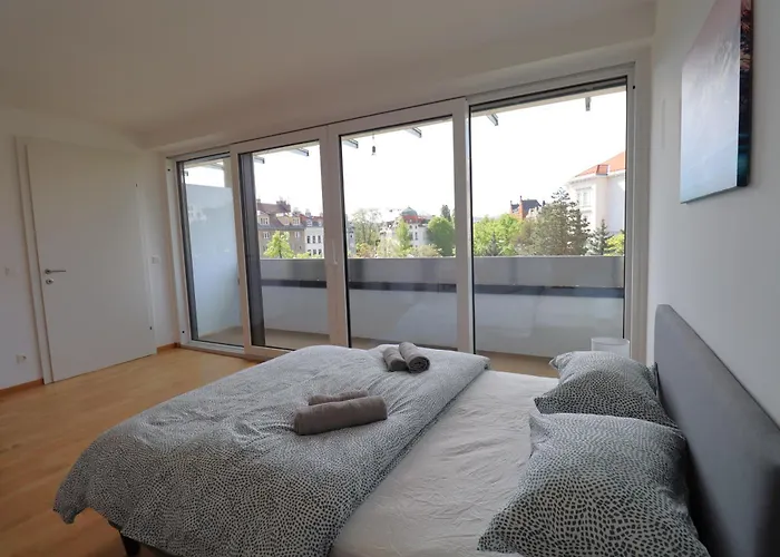 Apartman Wohnflair Mit Balkon T25 Bécs